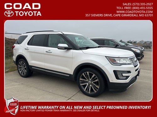 2017 Ford Explorer Platinum