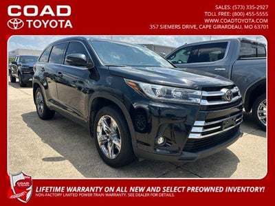 2019 Toyota Highlander Limited Platinum