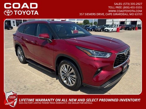 2023 Toyota Highlander Hybrid Platinum