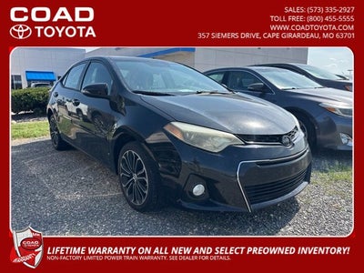 2016 Toyota Corolla S Plus
