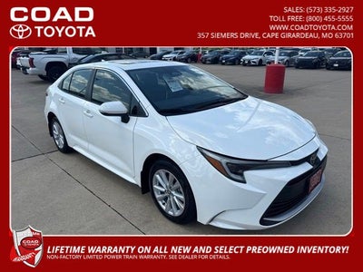 2026 Toyota Corolla Hybrid XLE