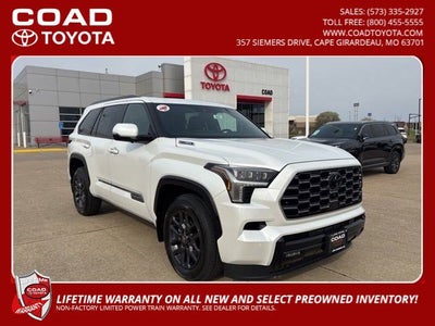 2026 Toyota Sequoia Platinum