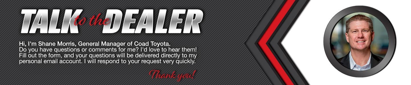 General Manager Of Coad Toyota