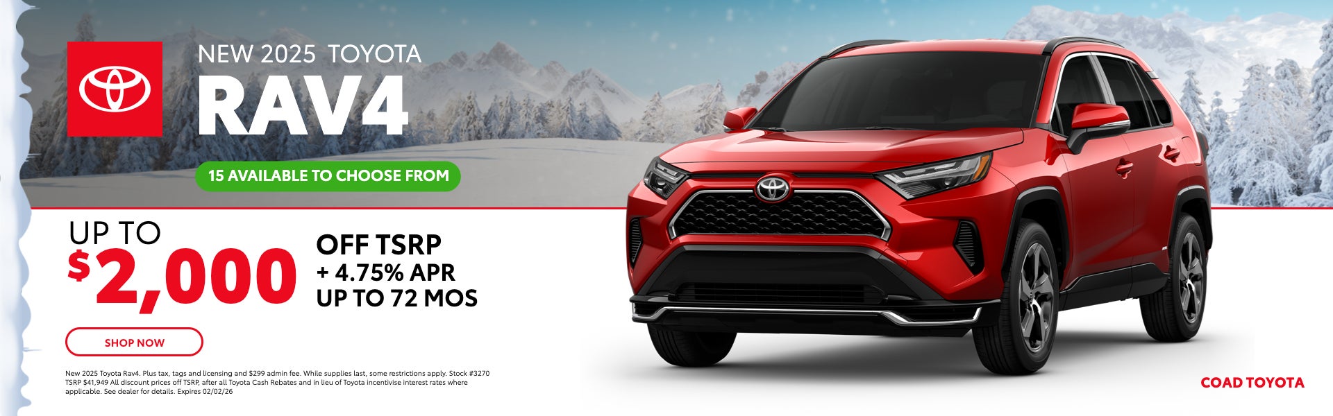 NEW 2025 TOYOTA RAV4